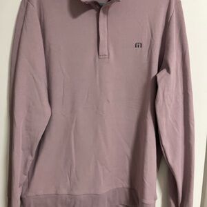 Travis Mathew Mauve Lightweight Shirt Jacket